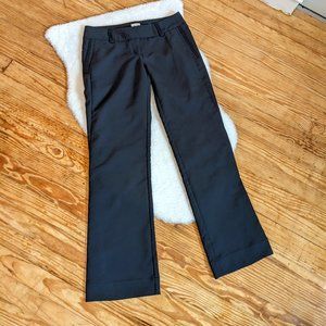 Adidas Low Rise Boot Cut Flare Black Athletic Dress Pants